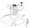 Toro 16297 - Lawnmower, 1980 (0000001-0999999) Listas de piezas de repuesto y dibujos ENGINE ASSEMBLY MODEL 16077 AND 16165