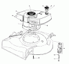 Toro 16165 - Lawnmower, 1982 (2000001-2999999) Listas de piezas de repuesto y dibujos ENGINE ASSEMBLY MODEL 16077 AND 16165