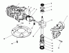 Toro 16202C - Lawnmower, 1987 (7000001-7999999) Listas de piezas de repuesto y dibujos CRANKSHAFT ASSEMBLY (ENGINE NO. 47PG6)