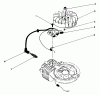 Toro 16202C - Lawnmower, 1987 (7000001-7999999) Listas de piezas de repuesto y dibujos FLYWHEEL & MAGNETO ASSEMBLY (ENGINE NO. 47PG6)
