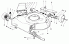 Toro 16202C - Lawnmower, 1988 (8000001-8999999) Listas de piezas de repuesto y dibujos HOUSING ASSEMBLY