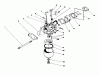 Toro 16212 - Lawnmower, 1990 (0000001-0999999) Listas de piezas de repuesto y dibujos CARBURETOR ASSEMBLY (MODEL NO. 47PK9)