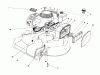 Toro 16212C - Lawnmower, 1986 (6000001-6999999) Listas de piezas de repuesto y dibujos ENGINE ASSEMBLY