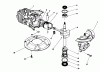 Toro 16212C - Lawnmower, 1987 (7000001-7999999) Listas de piezas de repuesto y dibujos CRANKSHAFT ASSEMBLY (MODEL NO. 47PG6)