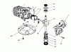 Toro 16212C - Lawnmower, 1988 (8000001-8999999) Listas de piezas de repuesto y dibujos CRANKSHAFT ASSEMBLY (MODEL NO. 47PH-7)
