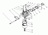 Toro 16212CG - Lawnmower, 1989 (9000001-9999999) Listas de piezas de repuesto y dibujos CARBURETOR ASSEMBLY (MODEL NO.47PJ8)