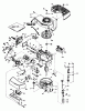 Toro 16297 - Lawnmower, 1984 (4000001-4999999) Listas de piezas de repuesto y dibujos ENGINE TECUMSEH MODEL NO. TNT 100-10077E