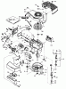Toro 16297C - Lawnmower, 1985 (5000001-5999999) Listas de piezas de repuesto y dibujos ENGINE TECUMSEH MODEL TNT-100-10077E