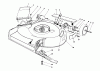 Toro 16299C - Lawnmower, 1986 (6000001-6999999) Listas de piezas de repuesto y dibujos HOUSING ASSEMBLY