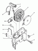 Toro 16299C - Lawnmower, 1987 (7000001-7999999) Listas de piezas de repuesto y dibujos STARTER NO. 590531