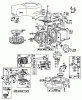 Toro 16310 - Lawnmower, 1980 (0000001-0999999) Listas de piezas de repuesto y dibujos ENGINE BRIGGS & STRATTON MODEL 92908-2053-01 FOR 21" HAND PROPELLED MODEL 16310