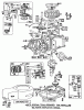 Toro 16300 - Lawnmower, 1982 (2000001-2999999) Listas de piezas de repuesto y dibujos ENGINE BRIGGS & STRATTON MODEL 92508-1033-01