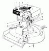 Toro 16320 - Lawnmower, 1982 (2000001-2999999) Listas de piezas de repuesto y dibujos ENGINE ASSEMBLY