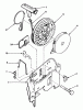 Toro 16340C - Lawnmower, 1985 (5000001-5999999) Listas de piezas de repuesto y dibujos REWIND STARTER NO. 590531