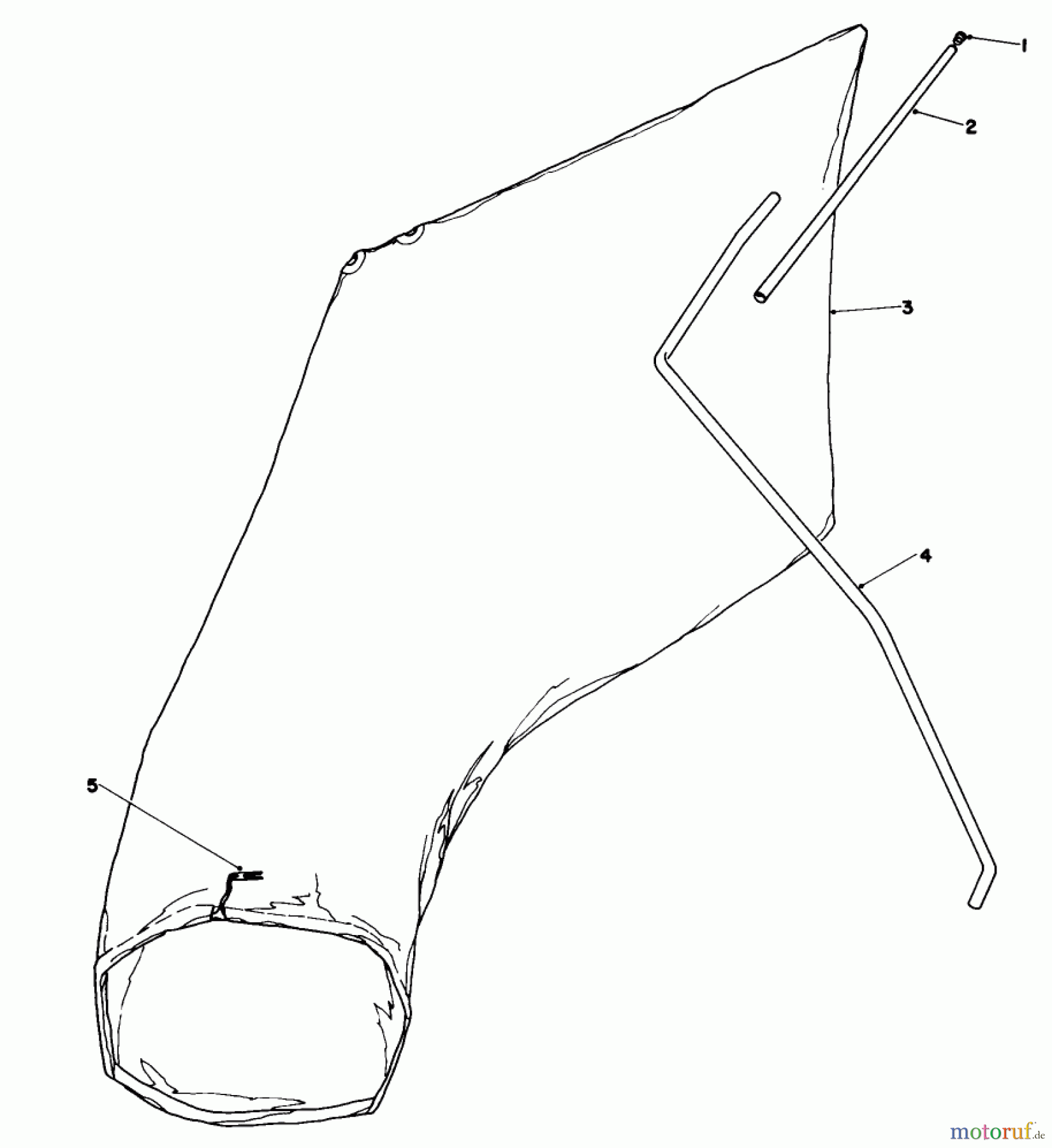  Toro Neu Mowers, Walk-Behind Seite 1 16350 - Toro Lawnmower, 1980 (0000001-0999999) GIANT BAGGING KIT NO. 29-9750 (OPTIONAL)