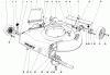 Toro 16370 - Whirlwind II Lawnmower, 1979 (9000001-9999999) Listas de piezas de repuesto y dibujos HOUSING ASSEMBLY MODEL 16360 AND 16370