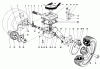 Toro 16380 - Whirlwind II Lawnmower, 1979 (9000001-9999999) Listas de piezas de repuesto y dibujos GEAR BOX ASSEMBLY