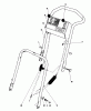 Toro 16380 - Whirlwind II Lawnmower, 1979 (9000001-9999999) Listas de piezas de repuesto y dibujos HANDLE ASSEMBLY