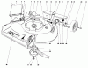 Toro 16380 - Whirlwind II Lawnmower, 1979 (9000001-9999999) Listas de piezas de repuesto y dibujos HOUSING ASSEMBLY