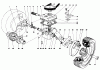 Toro 16380 - Whirlwind II Lawnmower, 1980 (0000001-0999999) Listas de piezas de repuesto y dibujos GEAR BOX ASSEMBLY