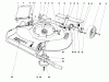 Toro 16380 - Whirlwind II Lawnmower, 1980 (0000001-0999999) Listas de piezas de repuesto y dibujos HOUSING ASSEMBLY