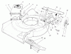 Toro 16401 (SD-21S) - Side Discharge Mower, SD-21S, 1998 (890000001-899999999) Listas de piezas de repuesto y dibujos HOUSING ASSEMBLY