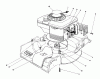 Toro 16401 - Side Discharge Mower, 1993 (39000001-39999999) Listas de piezas de repuesto y dibujos ENGINE ASSEMBLY
