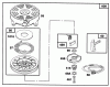 Toro 16401 - Side Discharge Mower, 1996 (6900001-6999999) Listas de piezas de repuesto y dibujos ENGINE BRIGGS & STRATTON MODEL 127702-0645-01 #6