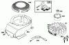 Toro 16401 - Side Discharge Mower, 1995 (59000001-59999999) Listas de piezas de repuesto y dibujos ENGINE BRIGGS & STRATTON MODEL 127702-0645-01 #7
