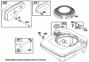 Toro 16402 - Lawnmower, 1991 (1000001-1999999) Listas de piezas de repuesto y dibujos ENGINE BRIGGS & STRATTON MODEL 122707-3187-01 #7