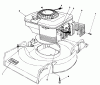 Toro 16403 - Lawnmower, 1991 (1000001-1999999) Listas de piezas de repuesto y dibujos ENGINE ASSEMBLY