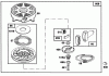 Toro 16403 - Lawnmower, 1991 (1000001-1999999) Listas de piezas de repuesto y dibujos ENGINE BRIGGS & STRATTON MODEL 122702-3171-01 #5