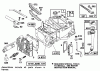 Toro 16404 - Lawnmower, 1991 (1000001-1999999) Listas de piezas de repuesto y dibujos ENGINE BRIGGS & STRATTON MODEL 122702-3171-01 #1