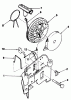 Toro 16570 - Lawnmower, 1983 (3000001-3999999) Listas de piezas de repuesto y dibujos STARTER ASSEMBLY NO. 590532