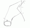 Toro 16575 - Lawnmower, 1988 (8000001-8012678) Listas de piezas de repuesto y dibujos GIANT BAGGING KIT NO. 29-9750 (OPTIONAL)