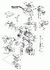 Toro 16575 - Lawnmower, 1989 (9000001-9999999) Listas de piezas de repuesto y dibujos ENGINE TECUMSEH MODEL NO. TVS100-44016B