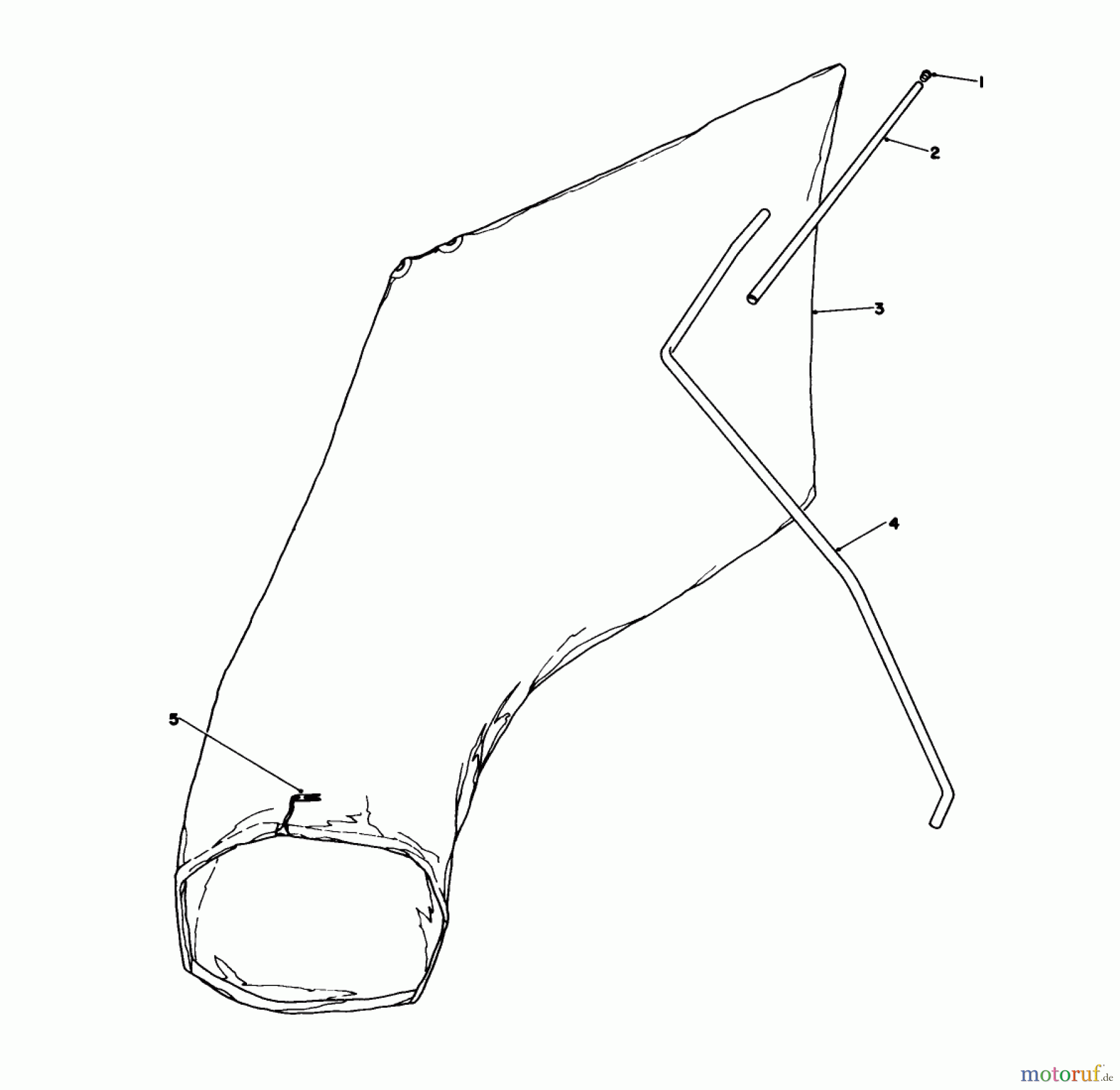  Toro Neu Mowers, Walk-Behind Seite 1 16575C - Toro Lawnmower, 1988 (8000001-8999999) GIANT BAGGING KIT NO. 29-9750 (OPTIONAL)
