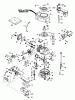 Toro 16576 - Lawnmower, 1990 (0000001-0999999) Listas de piezas de repuesto y dibujos ENGINE TECUMSEH MODEL NO. TVS100-44021B