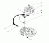 Toro 16580 - Lawnmower, 1984 (4000001-4999999) Listas de piezas de repuesto y dibujos FLYWHEEL & MAGNETO ASSEMBLY