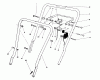 Toro 16585 - Lawnmower, 1985 (5000001-5999999) Listas de piezas de repuesto y dibujos HANDLE ASSEMBLY
