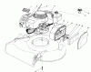 Toro 16585 - Lawnmower, 1986 (6000001-6999999) Listas de piezas de repuesto y dibujos ENGINE ASSEMBLY (USED ON UNITS WITH SERIAL NO. 6000101-6002073)