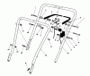 Toro 16585 - Lawnmower, 1988 (8004252-8999999) Listas de piezas de repuesto y dibujos HANDLE ASSEMBLY