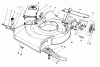 Toro 16585 - Lawnmower, 1988 (8004252-8999999) Listas de piezas de repuesto y dibujos HOUSING ASSEMBLY