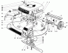 Toro 16655 - Lawnmower, 1977 (7000001-7999999) Listas de piezas de repuesto y dibujos HOUSING AND ENGINE ASSEMBLY