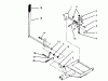 Toro 79351 - 50" Mid-Mount Blade, 1998 (8900001-8999999) Pièces détachées LIFT LINKAGE ASSEMBLY