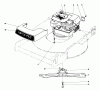 Toro 16711 - Lawnmower, 1978 (8000001-8999999) Listas de piezas de repuesto y dibujos ENGINE ASSEMBLY
