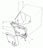 Toro 16756 - Lawnmower, 1978 (8000001-8999999) Listas de piezas de repuesto y dibujos GRASS BAG ASSEMBLY
