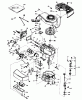 Toro 16770 - Lawnmower, 1983 (3000001-3999999) Listas de piezas de repuesto y dibujos ENGINE TECUMSEH MODEL NO. TNT 100-10084E
