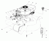 Toro 16770 - Lawnmower, 1984 (4000001-4999999) Listas de piezas de repuesto y dibujos ENGINE ASSEMBLY