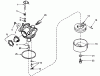Toro 16771 - Lawnmower, 1983 (3000001-3999999) Listas de piezas de repuesto y dibujos CARBURETOR ASSEMBLY NO. 632050A
